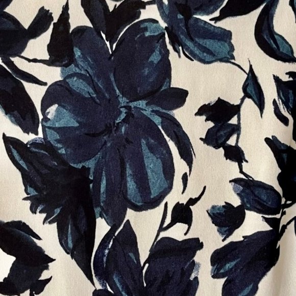 41 Hawthorn Casey Knit Sleeveless Dress - Navy/White - S - Picture 6 of 10